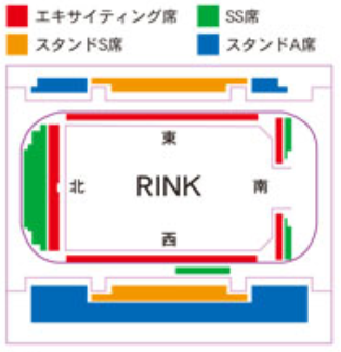 テクノルアイスパーク新井田座席表 バレエの世界 チケット情報